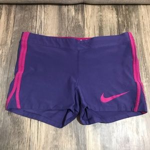 Nike Dry Fit spandex workout shorts